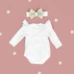 komplet za bebe bodi i trakica bella daisy