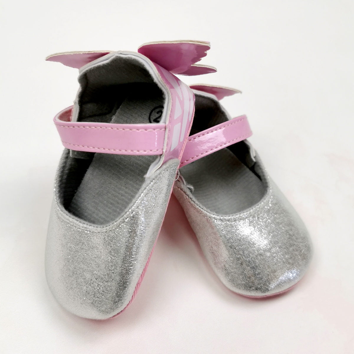 srebrne cipelice za bebe