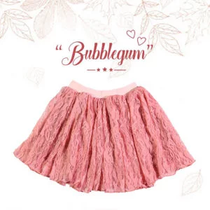 bubblegum lepršava roza suknja