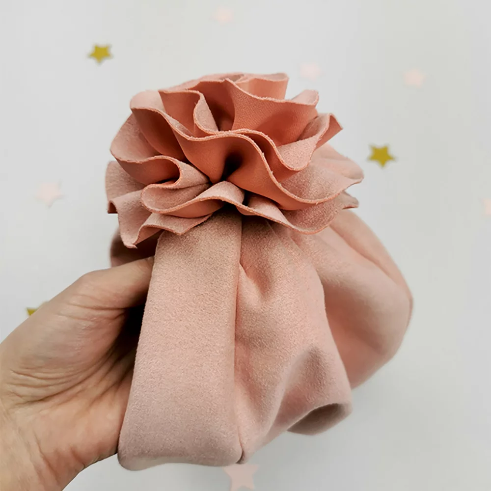 lady turban kapa od umjetne brušene kože