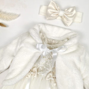 krsna haljina u boji vanilije