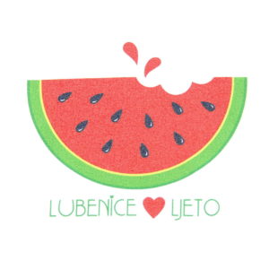 lubenice vole ljeto ilustracija
