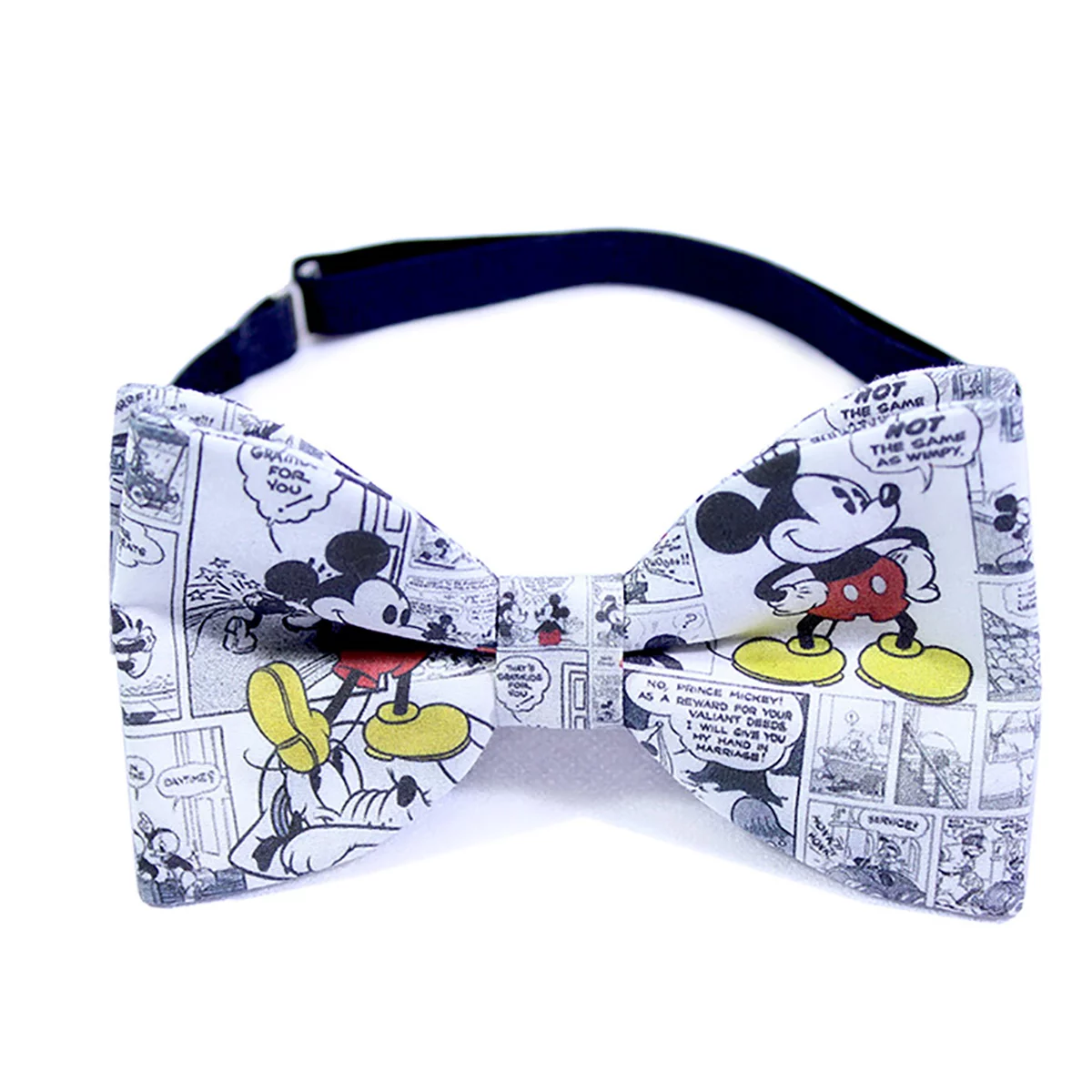 mickey bowtie printana leptir mašna