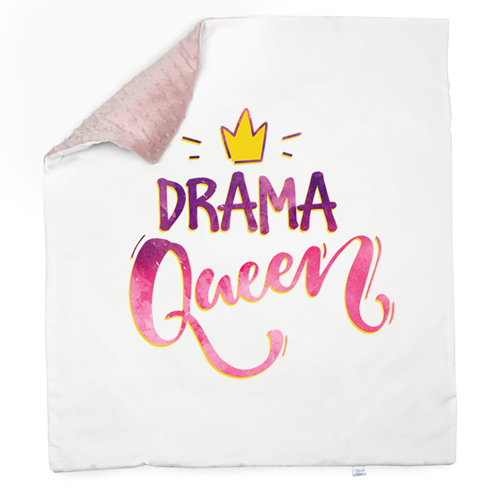 Drama Queen roza minky deka