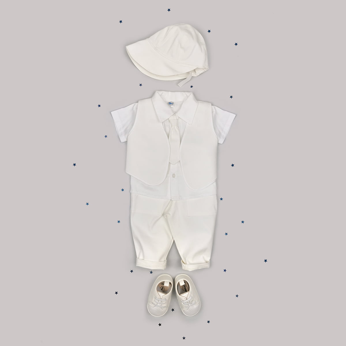 Bijelo odijelo za krštenje Mr. white