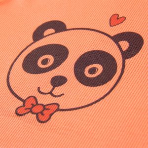 narančasti print pande