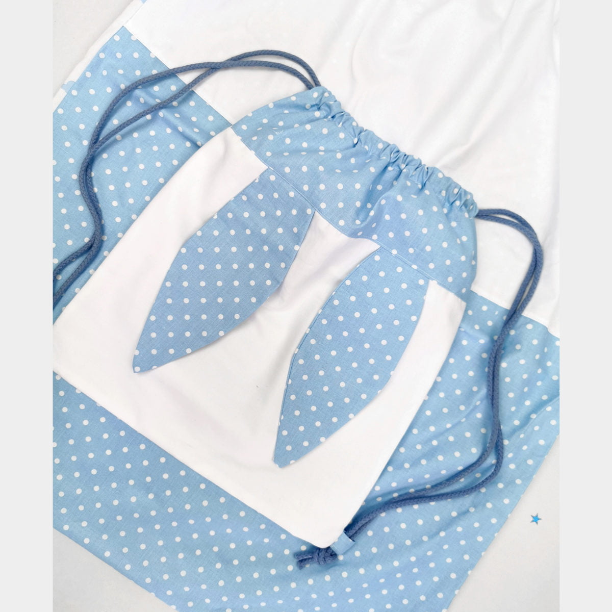 plava zeko vreća za spremanje posteljine za djecu