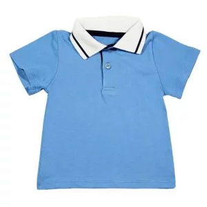 polo plava majica za bebe