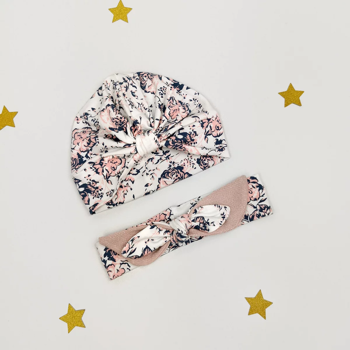 cvjetni turban i rockabilly trakica