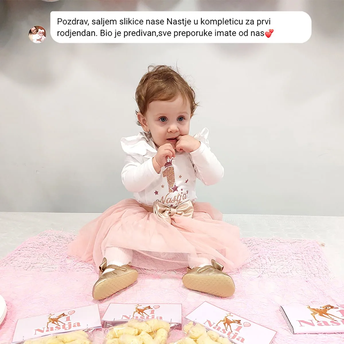 ROSE GOLD princess set - Slika 14