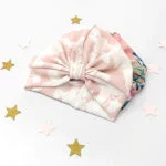 dječji turban dio pastelnog kompleta
