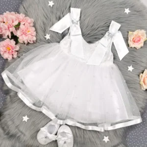 bijela haljinica za male princeze