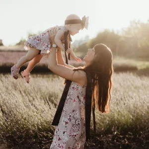 cvjetna haljina za mamu i kćer