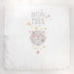 Bijela pom pom tetrica ljetni pokrivač za bebe