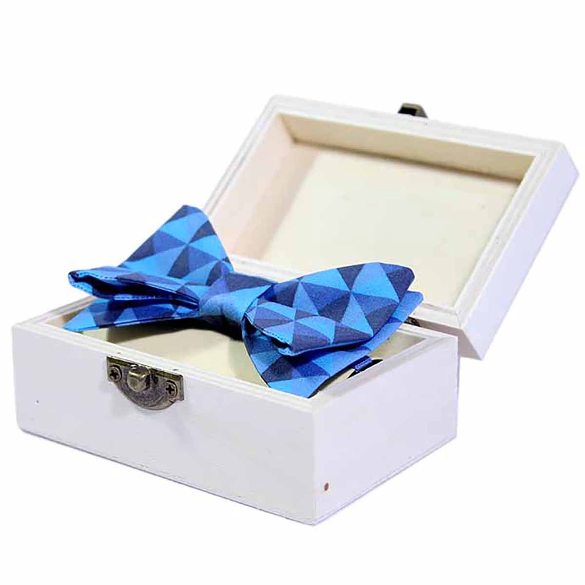 Tropic blue leptir mašna u poklon kutiji