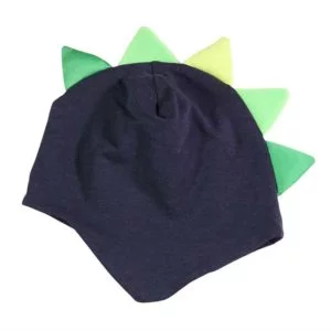 Plava kapa s dinosaur bodljama za bebe i dječake